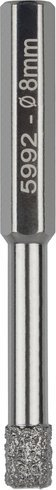Вежба со дијамант Wolfcraft 5994000, 14 mm, за плочки и камен, сребрена