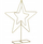 Yll dekorativ Grajlandia Decorative Star 15474551, 50cm, efekt mica, ngjyrë ari