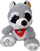 Плишана играчка ракун DEEF VIC04072, 18cm, седнат, со шал