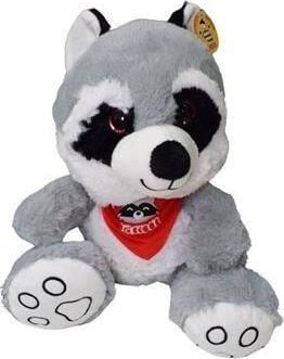 Плишана играчка ракун DEEF VIC04072, 18cm, седнат, со шал