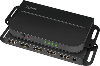 Splitter HDMI LogiLink CV0143, 1 me 4, 4K Ultra HD, i zi