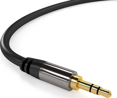 Kabllo audio PremiumCord HQ, stereo jack 3.5mm M/M, 1.5m, e zezë