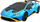 Makina me telekomandë Rastar Lamborghini Huracán STO, shkallë 1:24, blu