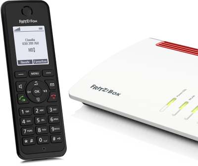 Безжичен телефон AVM FRITZFon M3, DECT, дополнителен апарат, црн