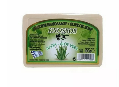 Sapun Knossos Olive with Aloe Vera, 100 g