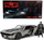 Model koleksion Jada Toys The Batman Batmobile, shkallë 1:18, Black Chrome, i zi