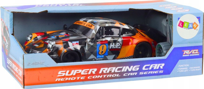 Makina me pult RC Lean Toys 1:18, goma, drift, portokalli