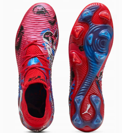 Këpucë futbolli Puma Future 8 Ultimate Playmakers FG 108748-01, për fusha të forta, të bardha