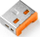 Bllokues porte USB Smartkeeper Basic, set 1 çelës 6 mbulesa, portokalli