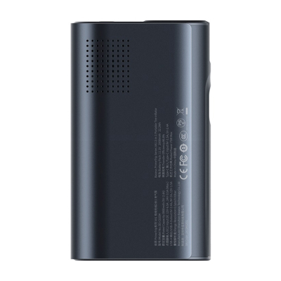 Kompresor ajri portativ Baseus, 6000mAh, ekran dixhital, i zi
