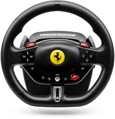 Тупаница за игри Thrustmaster T98 Ferrari 296 GTS, со педали, 240°, црна