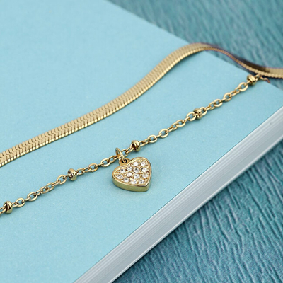 Byzylyk La Petite Story Double Heart