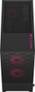 Kasë Pop Air RGB TG (FD-C-POR1A-03), e zezë/rozë