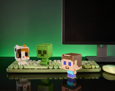 Figurë lodër Mattel Minecraft Transform 2n1, plastike, 3+ vjeç, shumëngjyrëshe