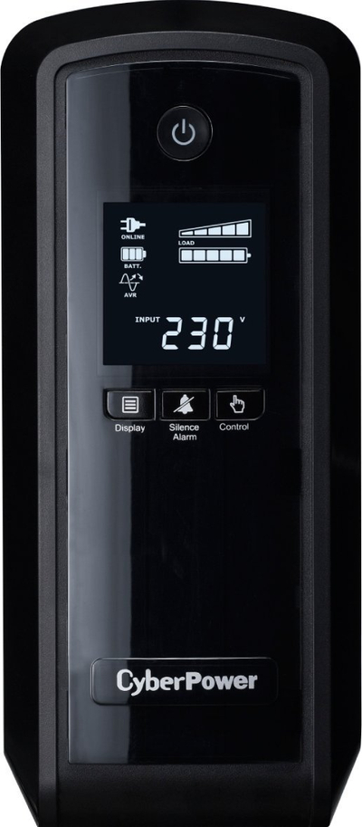 УПС СајберПауер CP550EPFCLCD, 350W, Лајн-Интерактив, црн