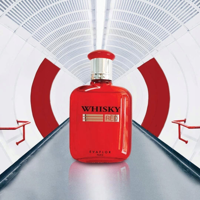 Set parfum për burra Evaflor Whisky Red, 3 pjesë, i kuq