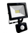 Projektor LED Omega OMELF 20W, 4000K, me sensor lëvizje, i zi