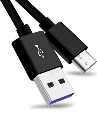 Kабел USB PremiumCord KU31CP1BK, USB A во USB C, 1 m, 5A, црн
