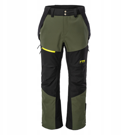 Pantallona ski Voral Primaloft, RECCO, madhësia XL, jeshile e zezë