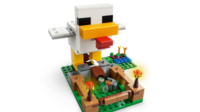 Set lodrash Lego Minecraft 21585 Chicken Farm, fermë pule