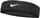 Shiritore koke Nike Swoosh, pambuk, 5 cm, e bardhë