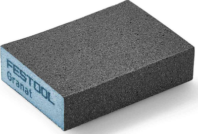 Sfungjer gërryes Festool Granat, 69 x 98 x 26 mm, P120, gri
