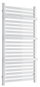 Radiator banjoje Hydroland Misaki Duo 970x540, 556W, lidhje qendrore, ngjyrë metalike