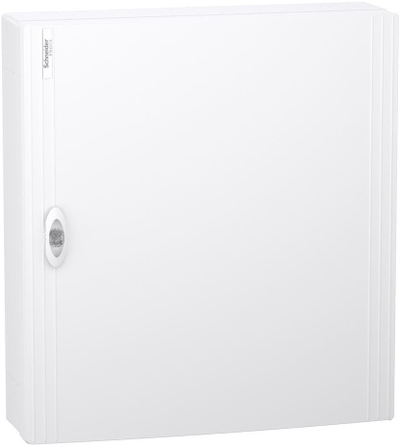 Kasetë elektrike Schneider PrismaSeT XS PSXS-3-24-NT-B, 3 rreshta 24 module, montim sipërfaqësor, e bardhë