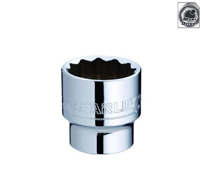 Vidë Stanley Maxi-Drive, 1/2", 10 mm, 12 pika, e argjendtë