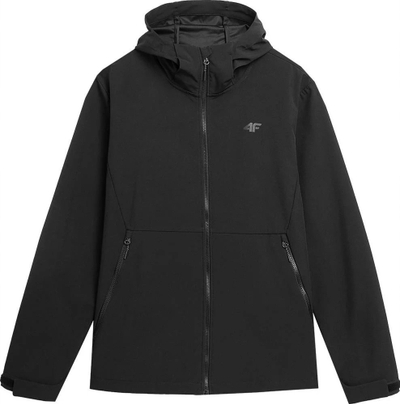 Jakne softshell për burra 4F NeoDry 5000, kundra ujit, e zezë
