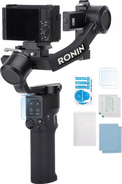 Mbrojtës ekrani xhami SunnyLife për DJI RS 3 Mini, set 2 copë, transparent