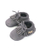 Papuçe bebe Baobaby Mokasine Grey, lëkurë, madhësia 2XS, gri