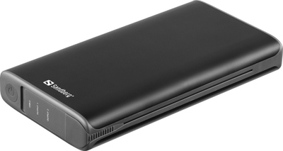 Powerbank diellor Sandberg Solar 4 Panel, 25000mAh, USB C PD 18W, i zi