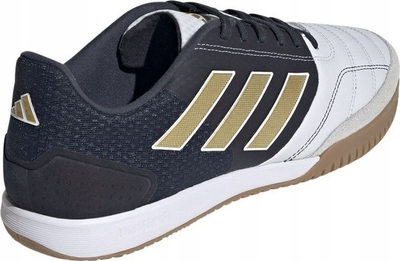 Këpucë futsalli Adidas Top Sala Competition IN IG8762 për burra, me taban gome për në palestër, bardh e zi