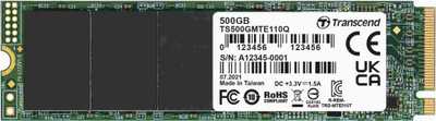 Disk SSD Transcend 110Q, 500GB, M.2 2280 PCI-E x4 Gen3 NVMe
