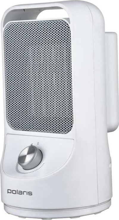 Ngrohës me ventilator Polaris, 800W 1500W, për dhoma deri 20 m², i bardhë