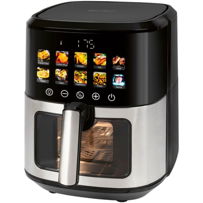 Fritezë me ajër të nxehtë ProfiCook PC-FR 1286 H, 6.5L, 1800W, e zezë