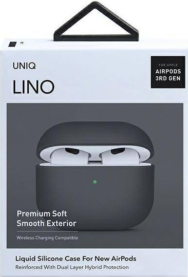 Kuti mbrojtëse UNIQ për Apple AirPods 3, e hirtë