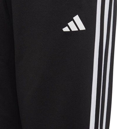 Pantallona sportive adidas TR-ES 3 Stripes Jr HY1098, për fëmijë, të zinj