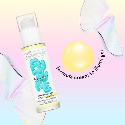 Serum për fytyrë Transforming Milky Illuminating Moisturizing, për lagie e shkëlqim