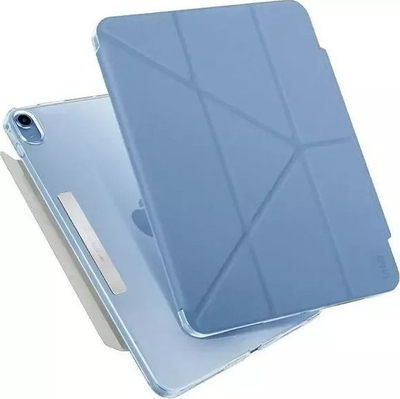 Mbrojtëse tablet UNIQ Camden për iPad 10th Gen 10.9", me bazament, blu Nordic
