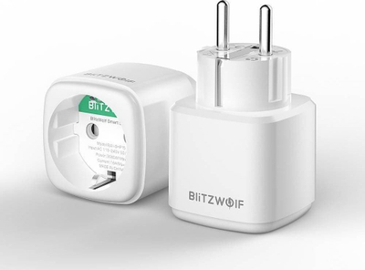Prizë e zgjuar BlitzWolf BW-SHP15, ZigBee, 3680W, e bardhë
