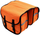Çantë bipalëshe biçiklete Spokey BAG-1, për mbrapa, 35x30x14 cm, e zezë