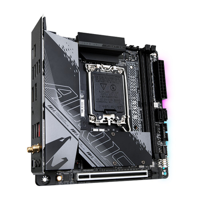 Pllakë amë Gigabyte B760I AORUS PRO, LGA1700, DDR5, Mini ITX