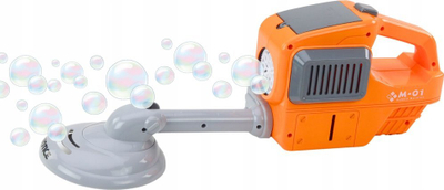 Makine flluskash sapuni LEAN Toys, formë kositëse trimmer, portokalli