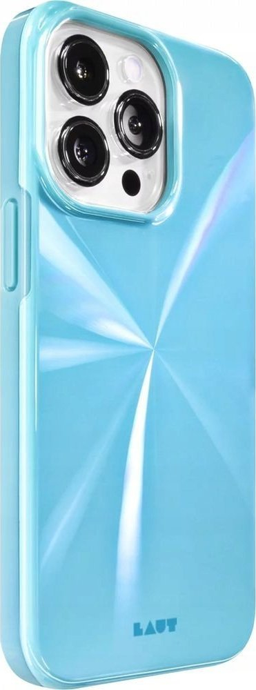 Këllëf telefoni LAUT Huex Reflect për iPhone 14 Pro, plastik i fortë, mbron anët, blu Baby Blue