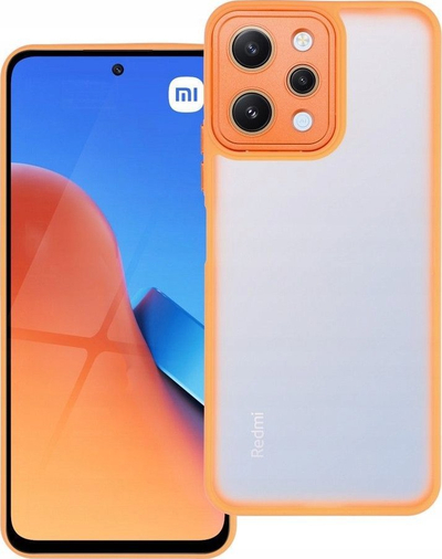 Mbulesë silikoni Variete për Xiaomi Redmi 12 4G, TPU, e tejdukshme, portokalli