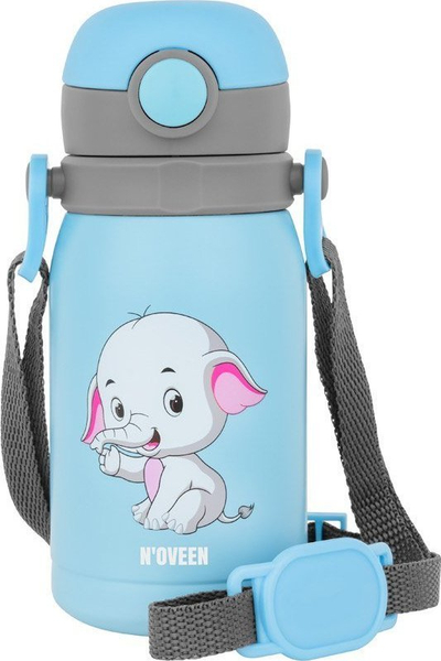 Shishe termus për kalama N’Oveen TB562, 300ml, gryka kundër derdhjes, blu
