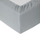 Çarçaf fitted OKKO, polikoton, 200x200x25 cm, gri