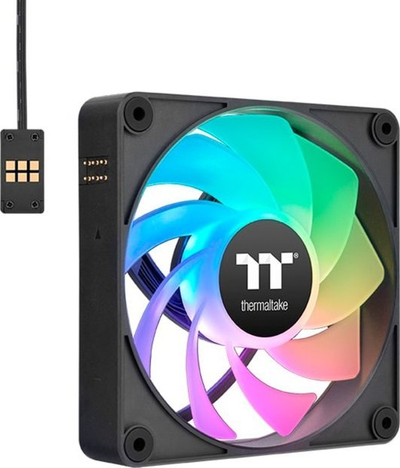 Ventilator PC Thermaltake CT140 EX Reverse ARGB, 140mm, set 3 copë, shumëngjyrësh